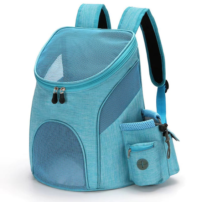 Mesh Pet Dog Backpack Outdoor Travel Portable Breathable Puppy Kitten Carrying Bags for Small Dogs Cats Pet Carrier Supplies