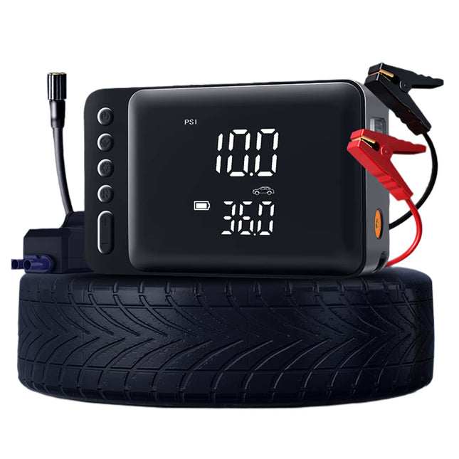 Ultimate Portable Air Compressor & Jump Starter - 150PSI Cordless Electric Pump for Cars, SUVs & Trucks