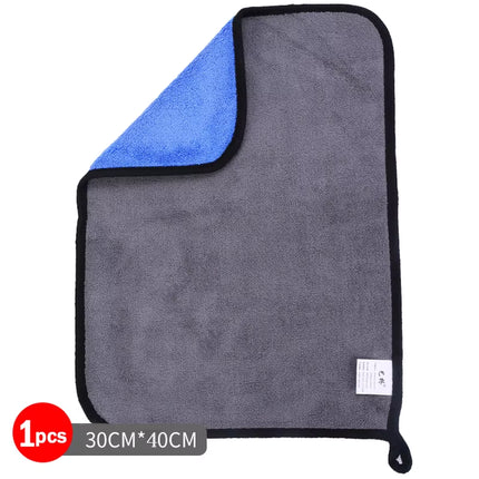 1-20Pcs Microfiber Towels Car Wash Drying Cloth Towel Household Cleaning Cloths Auto Detailing Polishing Cloth Home Clean Tools