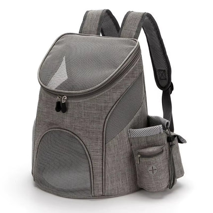 Mesh Pet Dog Backpack Outdoor Travel Portable Breathable Puppy Kitten Carrying Bags for Small Dogs Cats Pet Carrier Supplies