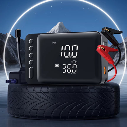 Ultimate Portable Air Compressor & Jump Starter - 150PSI Cordless Electric Pump for Cars, SUVs & Trucks