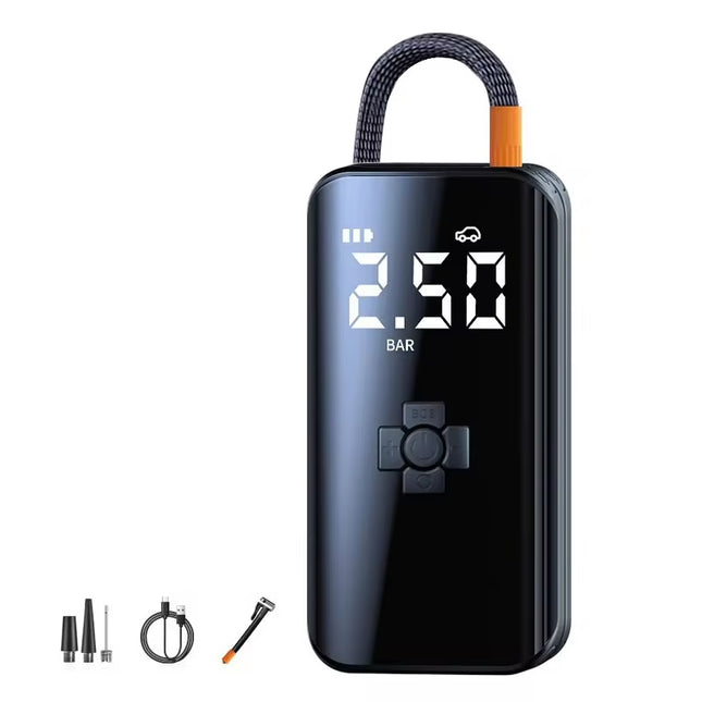 Powerful Wireless Car Air Compressor - Electric Tire Inflator for Cars, Motorcycles, Bicycles & More!
