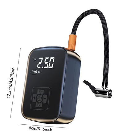 Powerful Wireless Car Air Compressor - Electric Tire Inflator for Cars, Motorcycles, Bicycles & More!