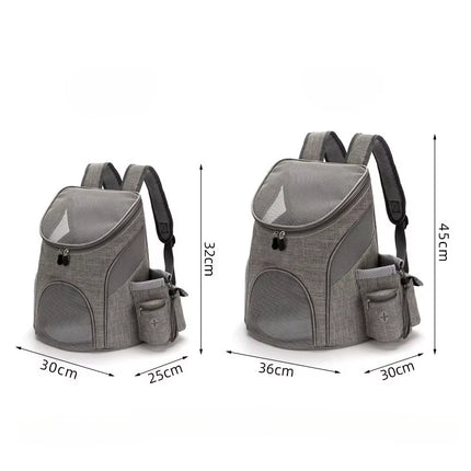 Mesh Pet Dog Backpack Outdoor Travel Portable Breathable Puppy Kitten Carrying Bags for Small Dogs Cats Pet Carrier Supplies