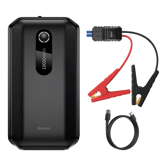 Power Up Your Journey: 1000A Super Energy Air Car Jump Starter with 10000mAh Capacity for Emergency Boosts