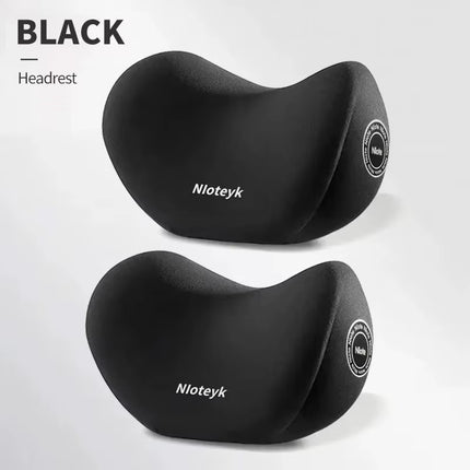 Memory Foam Car Neck Cushion Car Lumbar Support for Car Supplies Universal Neck Pillow Waist Cushion Car Seat Car Accessories